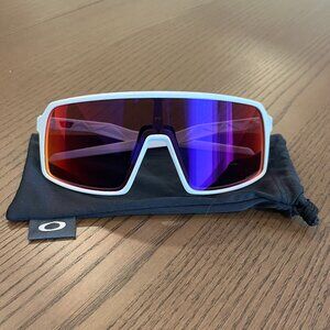 Oakley Sutro White | Prizm Road Lenses